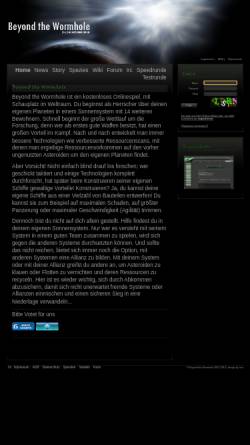 Vorschau der mobilen Webseite worm-hole.de, Beyond the Wormhole