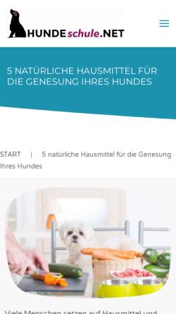 Vorschau der mobilen Webseite www.hunde-doctor.de, Hunde-Doctor