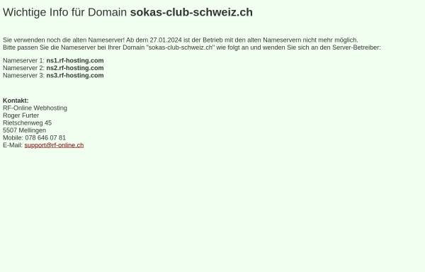 Vorschau von www.sokas-club-schweiz.ch, Sokas Club Schweiz