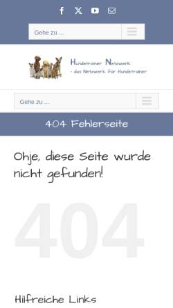 Vorschau der mobilen Webseite www.hundewelten-deutschland.de, Rassehundeforum