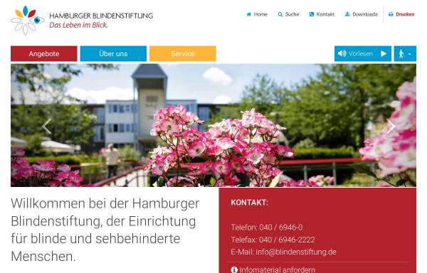 Vorschau von www.blindenstiftung.de, Hamburger Blindenstiftung