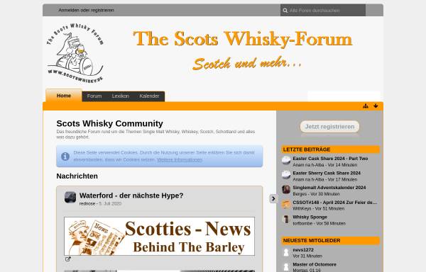 Vorschau von www.scotswhisky-community.de, Cutty Sark Scots Whisky Forum