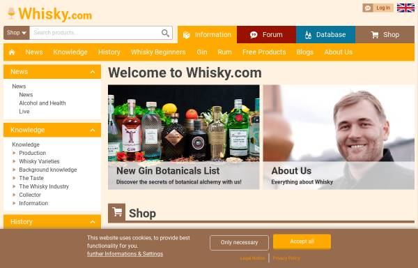 Vorschau von www.whisky.de, Whisky