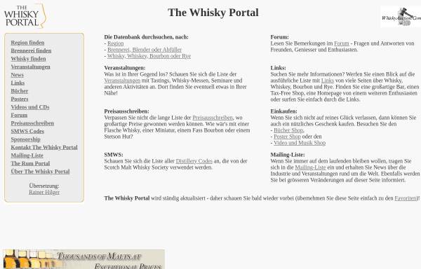 Vorschau von www.whiskyportal.com, The Whisky Portal