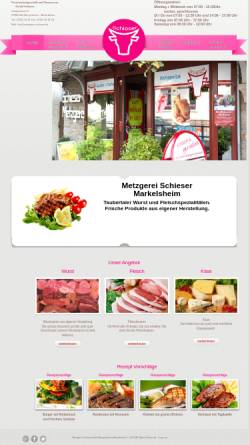 Vorschau der mobilen Webseite www.metzgerei-schieser.de, Kleinbrennerei Metzger