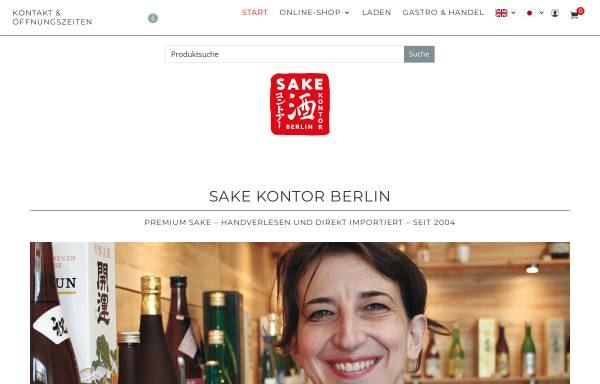 Vorschau von www.sake-kontor.de, Sake Kontor, Susanne I. Rost