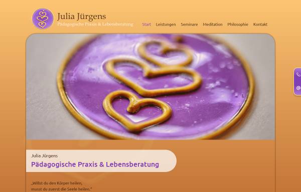 Vorschau von www.julia-juergens.com, Julia Jürgens