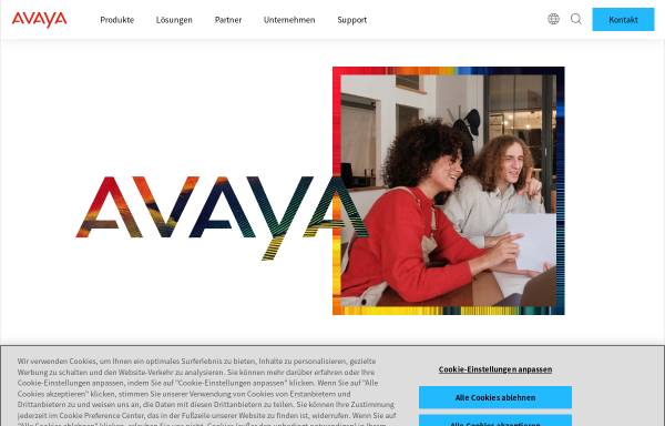 Vorschau von www.avaya.com, Avaya GmbH & Co. KG