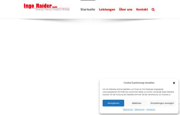 Vorschau von www.ingo-raider.de, Ingo Raider GmbH