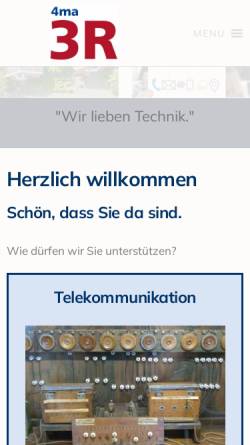Vorschau der mobilen Webseite www.dreyer-technik.de, Dreyer-Technik GmbH