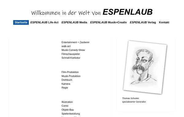 Vorschau von www.espenlaub.de, Espenlaub Verlag