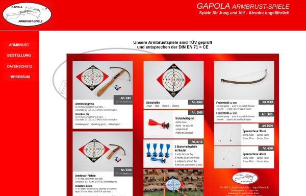 Gapola Armbrust-Spiele, Erich Gaiser e.K.