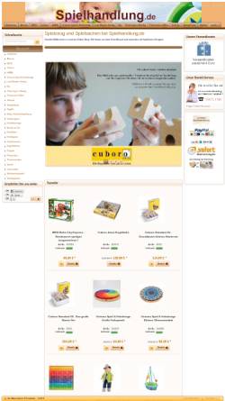 Vorschau der mobilen Webseite www.spielhandlung.de, Spielhandlung.de, Maria Haas