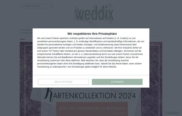 Vorschau von www.weddix.de, Weddix GmbH