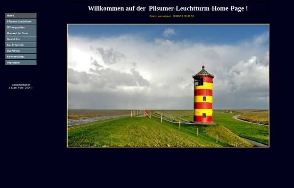 Vorschau von www.pilsumer-leuchtturm.de, Pilsum