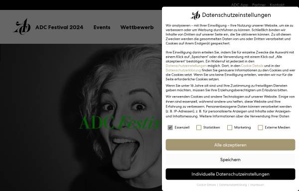 Vorschau von www.adc.de, Art Directors Club Deutschland (ADC)