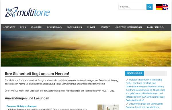 Vorschau von www.multiton.de, Multiton Elektronik GmbH