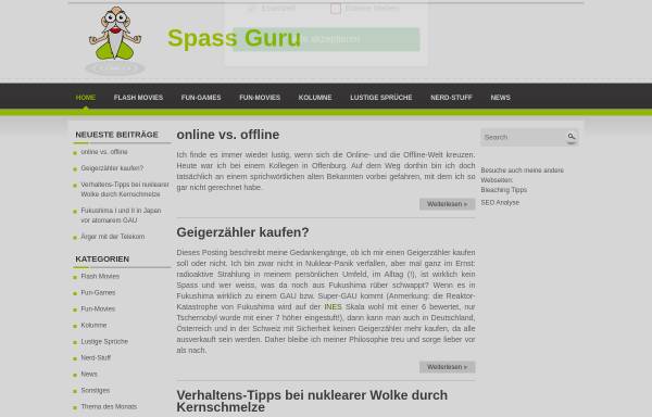 Vorschau von www.spass-guru.de, Spass-Guru