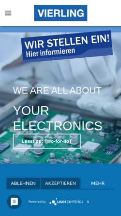 Vierling Communications/Production/Systems Gesellschaften mbH, Vierling Electronics GmbH & Co. KG