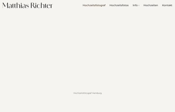 Vorschau von www.hochzeitsfotograf-matthias-richter.de, Richter, Matthias