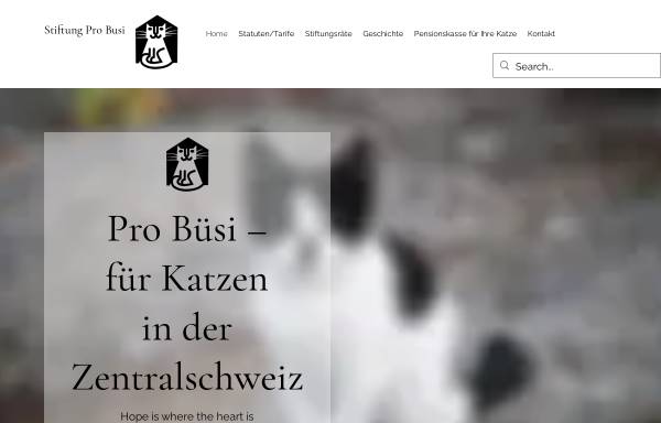 Vorschau von www.cato.ch, Stiftung Pro Büsi