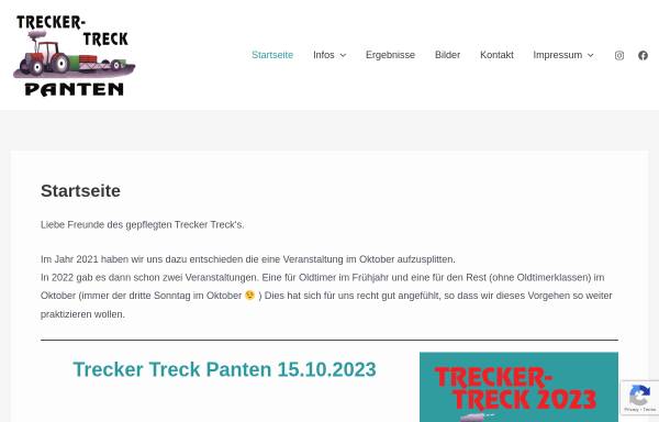 Vorschau von www.treckertreck-panten.de, Trecker-Treck Panten e.V.