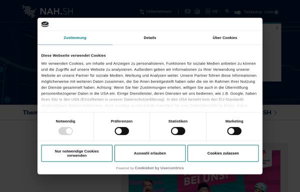 Vorschau von www.nah.sh, NAH-SH