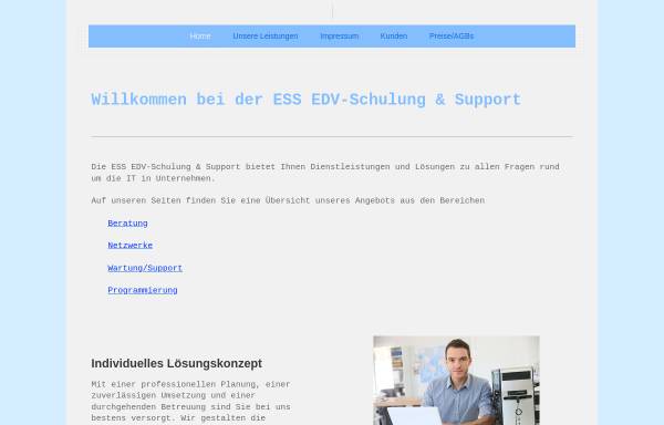 Vorschau von www.ess-schulung.de, ESS-EDV-Schulung