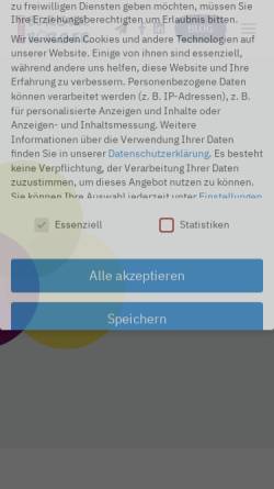 Vorschau der mobilen Webseite www.buerger-fuer-buerger.de, Stiftung Bürger für Bürger