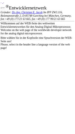 Vorschau der mobilen Webseite www.ad-p.net, ADµP, Inh. Dr.-Ing. Christian E. Jacob