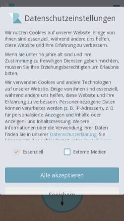 Vorschau der mobilen Webseite www.skin-forum.de, Dr. med. Thomas Rommel