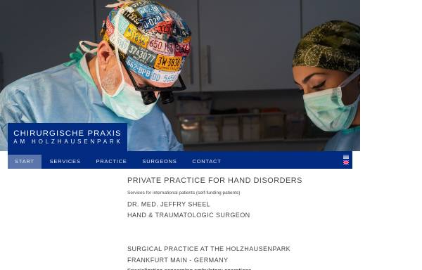 Vorschau von www.chirurgische-praxis-online.de, Sheel, Jeffry, Dr. med, Stauder, Martin, Dr. med.