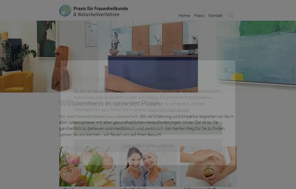 Vorschau von www.biogyn.de, Frauenarztpraxis Weinschenk und Scherer