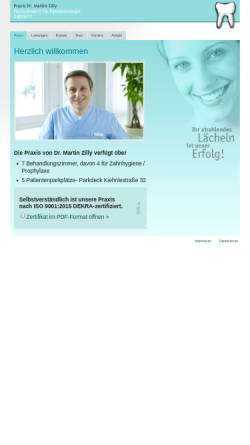 Vorschau der mobilen Webseite www.drhuelss.de, Dr. Dr. Dieter Hülss