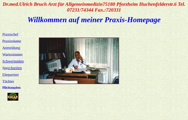 Vorschau von www.drbruch.de, Dr. med. Ulrich Bruch