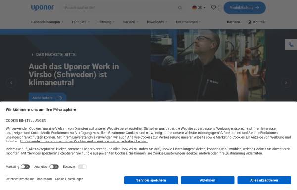 Uponor Central Europe, Housing Solutions, Uponor Rohrsysteme GmbH