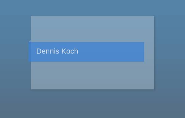 Koch, Dennis