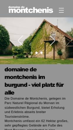 Vorschau der mobilen Webseite www.montchenis.com, Stefan Mauz