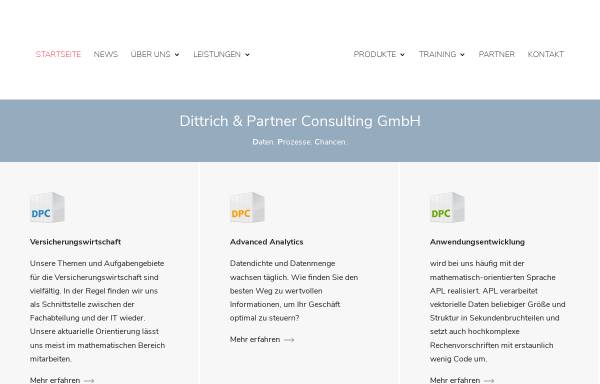Vorschau von dpc.de, Dittrich & Partner Consulting GmbH