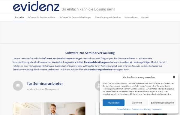 Vorschau von www.evidenz.de, Evidenz GmbH