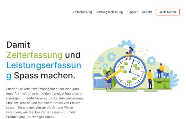 Vorschau von www.timesafe.ch, Infotech AG