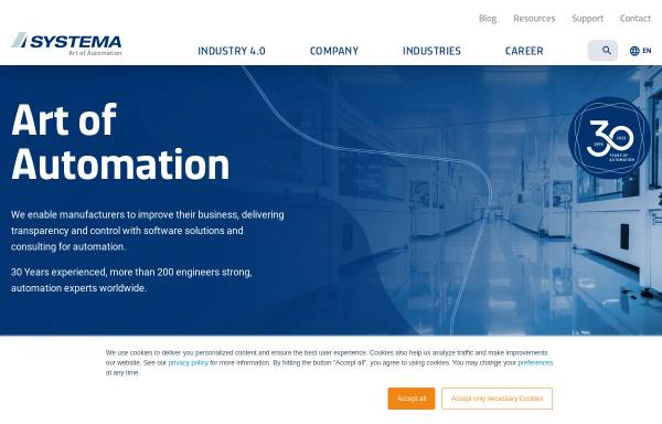 Vorschau von www.systemagmbh.de, Systema GmbH