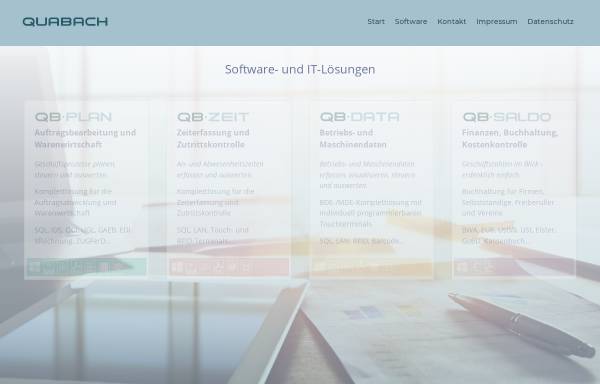 Vorschau von www.quabach.de, Quabach Datentechnik