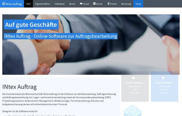 Vorschau von www.warenwirtschaft-pc.de, INtex Publishing GmbH & Co. KG