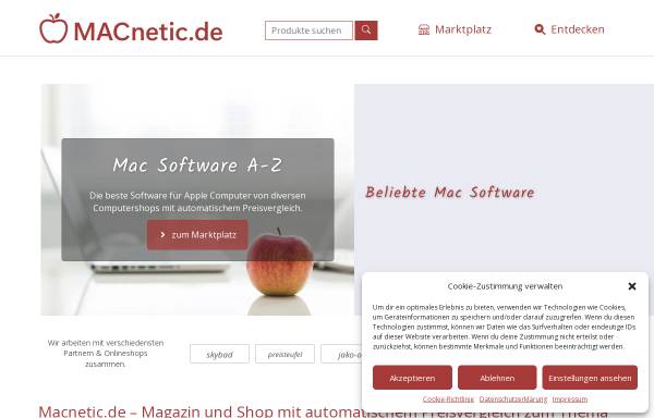 Vorschau von www.macnetic.de, Macnetic GmbH