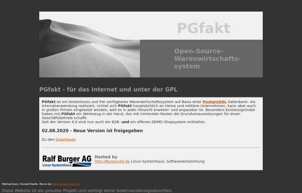 Vorschau von www.pgfakt.de, PGFakt