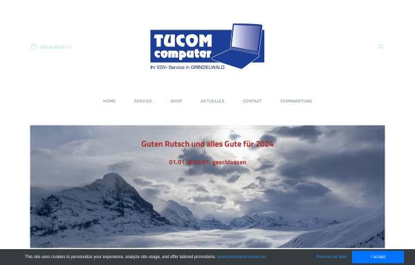 Vorschau von www.tucom.ch, Tucom Computer