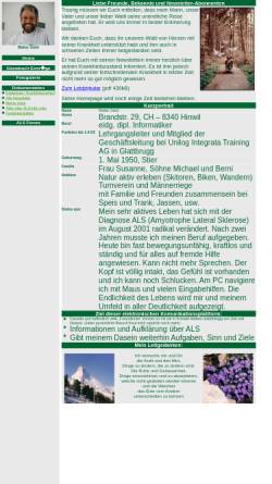 Vorschau der mobilen Webseite www.steelbrothers.ch, Walter Stahl