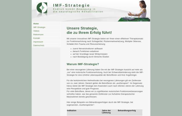 Vorschau von www.imf-therapie.de, IMF-Therapie, IMF Reha GmbH