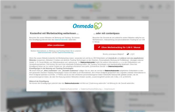 Vorschau von www.onmeda.de, Schlaganfall - Onmeda: Medizin und Gesundheit